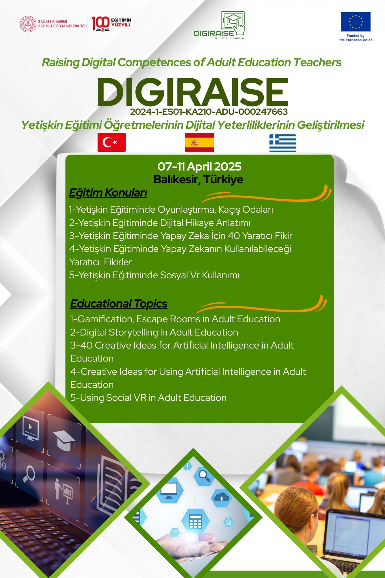 digiraise Balikesir Turkey baner